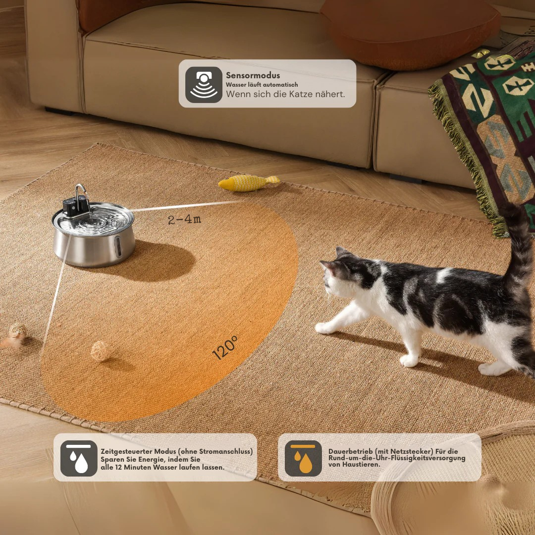 Nuveila™ Trinkbrunnen für Katzen