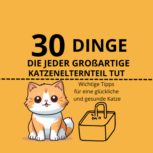 E-Book: 30 Dinge, die jeder großartige Katzenelternteil tut.
