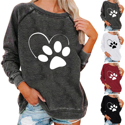 PawFlex™ | Oversized Sweatshirt - Ihre Liebe zu Haustieren mit Stil!