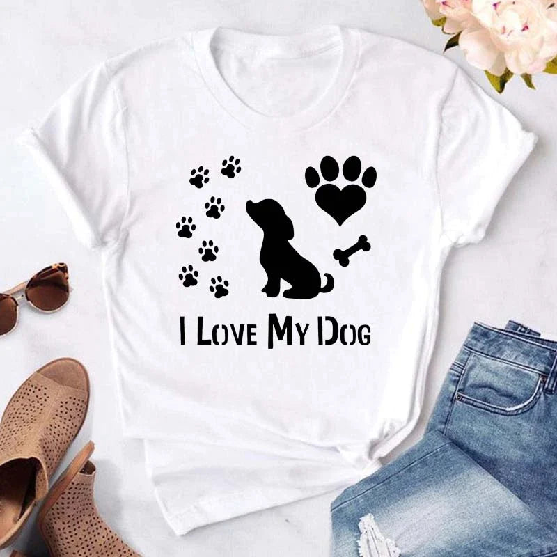 PawLove™ | Ich liebe meinen Hund T-shirt