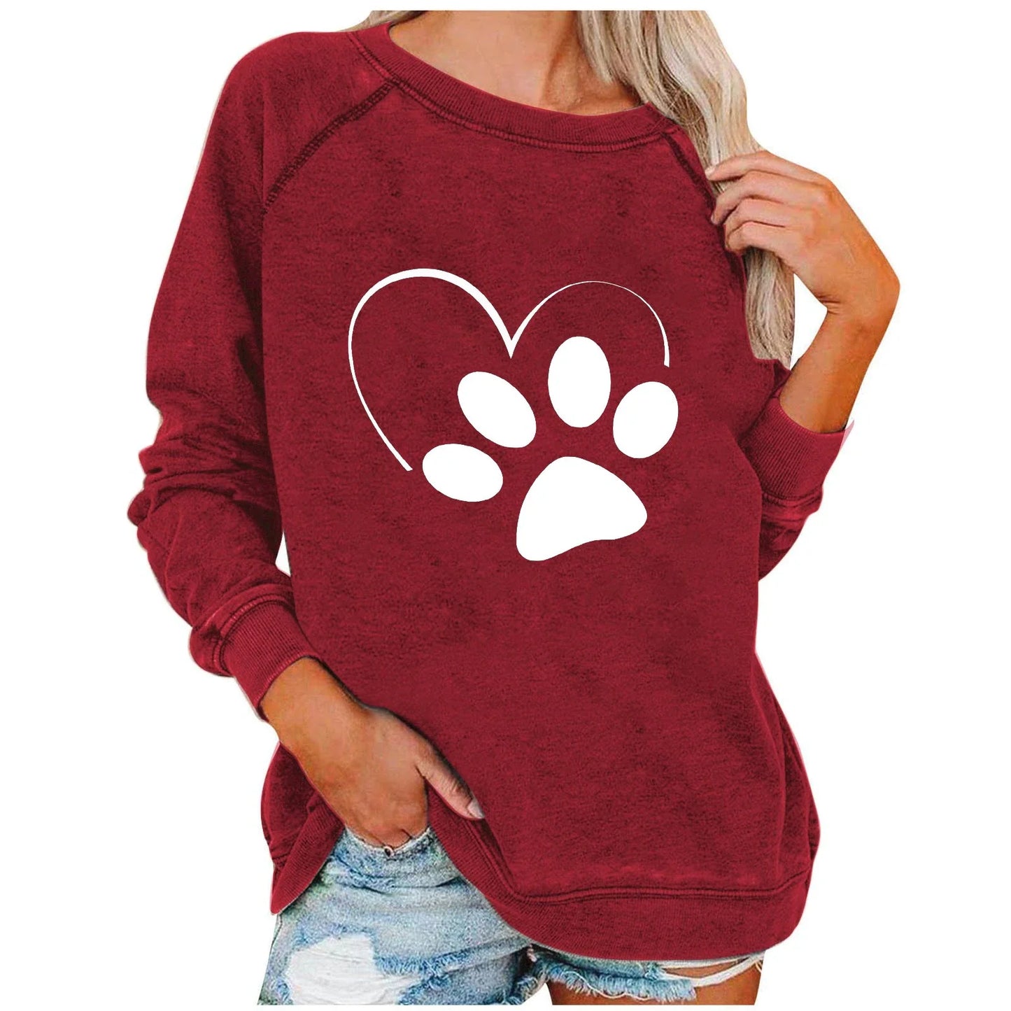 PawFlex™ | Oversized Sweatshirt - Ihre Liebe zu Haustieren mit Stil!
