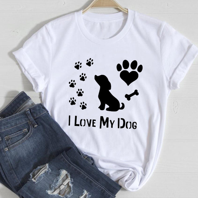 PawLove™ | Ich liebe meinen Hund T-shirt