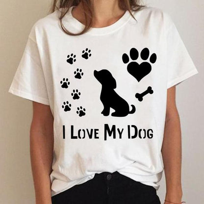 PawLove™ | Ich liebe meinen Hund T-shirt