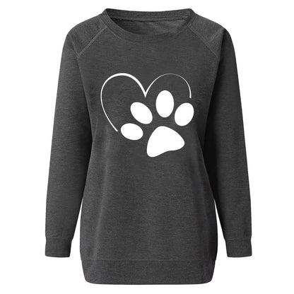 PawFlex™ | Oversized Sweatshirt - Ihre Liebe zu Haustieren mit Stil!