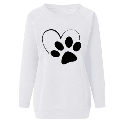 PawFlex™ | Oversized Sweatshirt - Ihre Liebe zu Haustieren mit Stil!