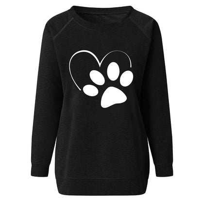 PawFlex™ | Oversized Sweatshirt - Ihre Liebe zu Haustieren mit Stil!