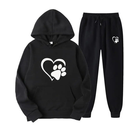 PawComfort-Set™ | Hoodie und Hose - Wärme, Komfort und Stil in einem!
