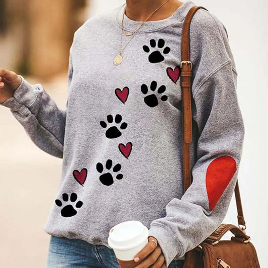 PawMode™ | stylischer bedruckter Pullover - Komfort und Mode vereint!