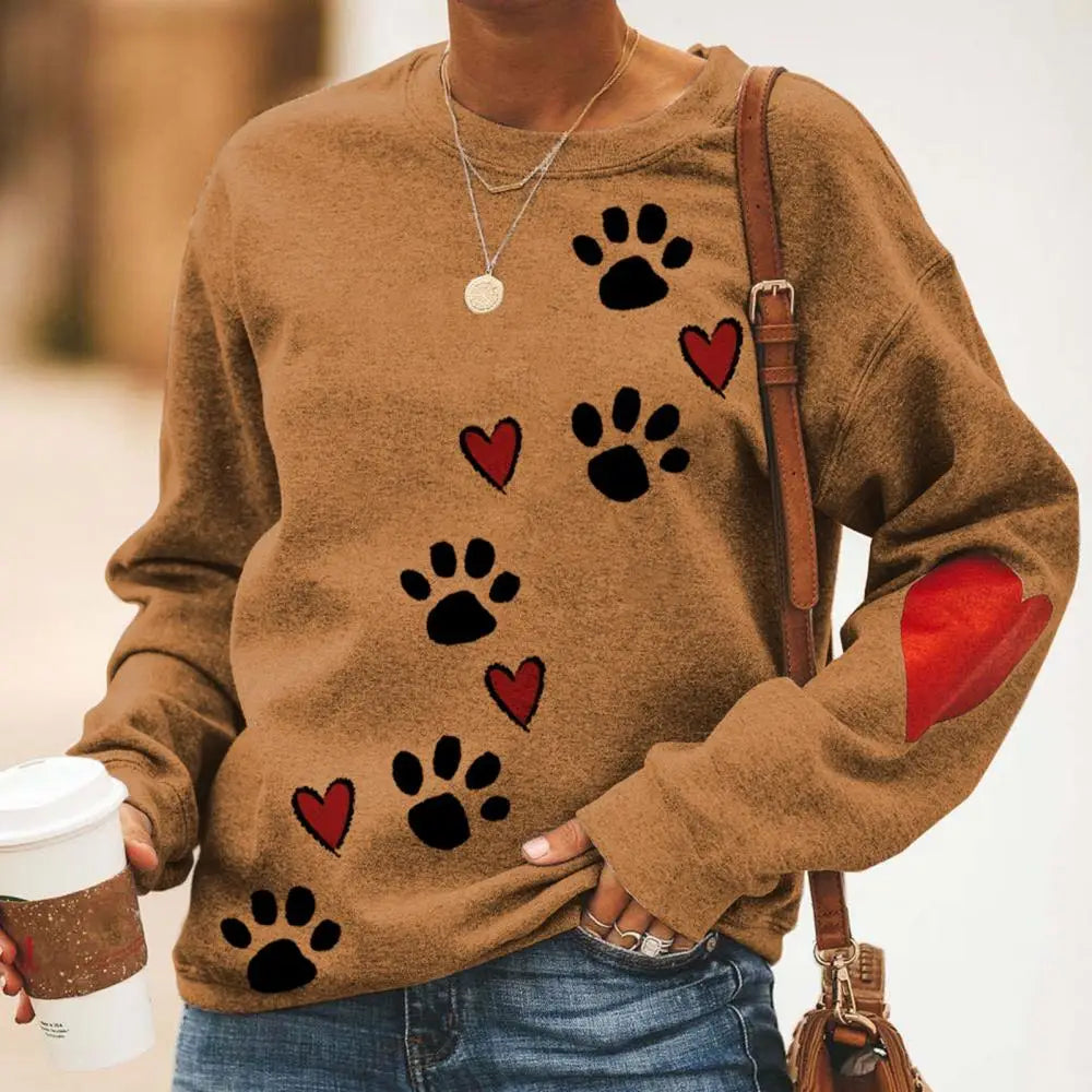 PawMode™ | stylischer bedruckter Pullover - Komfort und Mode vereint!
